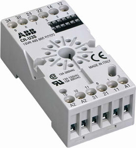 ABB 1SVR 405 660 R0100 Cr-U3E Socket For 3C/O Cr-U Relay ABB 1SVR 405 660 R0100