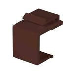 DataComm Electronics 20-3101-BR Snap-In Blank, Brown DataComm Electronics 20-3101-BR