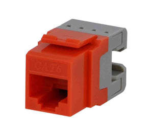 DataComm Electronics 20-3426-OR Cat 6, Snap-In, Orange DataComm Electronics 20-3426-OR