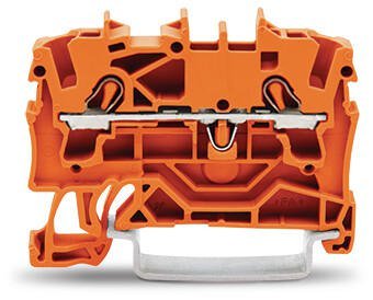 Wago 2002-1202 Terminal Block; Rail Mount; 2-Conductor Wago 2002-1202