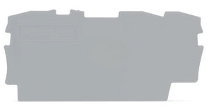 Wago 2002-1391 2002-1391 END / INTERMEDIATE PLATE GRAY 25/PKG Wago 2002-1391