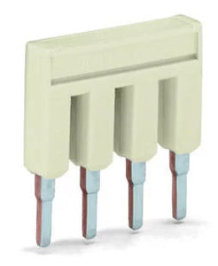 Wago 2004-404 Push-In Type Jumper Bar; Insulated Wago 2004-404
