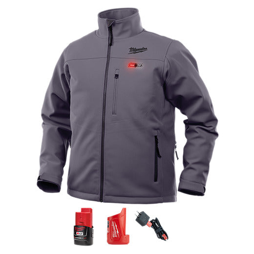 Milwaukee 202G-213X M12 Gray Heated Jacket Kit XXXL Milwaukee 202G-213X