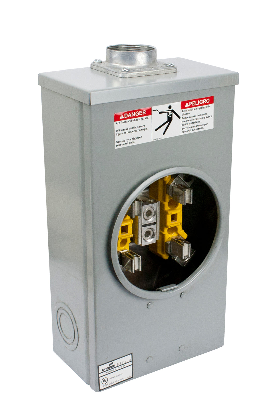 Eaton B-Line 204 MS68A 200A, 1P, 4 Jaw, Meter Socket Eaton B-Line 204 MS68A