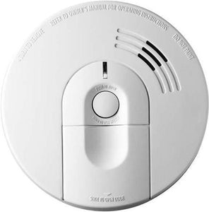 Kidde Fire 21007582 Smoke Alarm, Hard Wired, 120VAC, 9V Battery Back-Up Kidde Fire 21007582