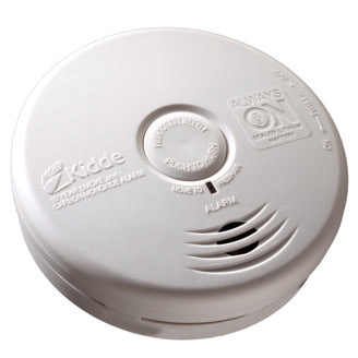Kidde Fire 21010064 Smoke Detector, Photoelectric, Battery Powered, White Kidde Fire 21010064