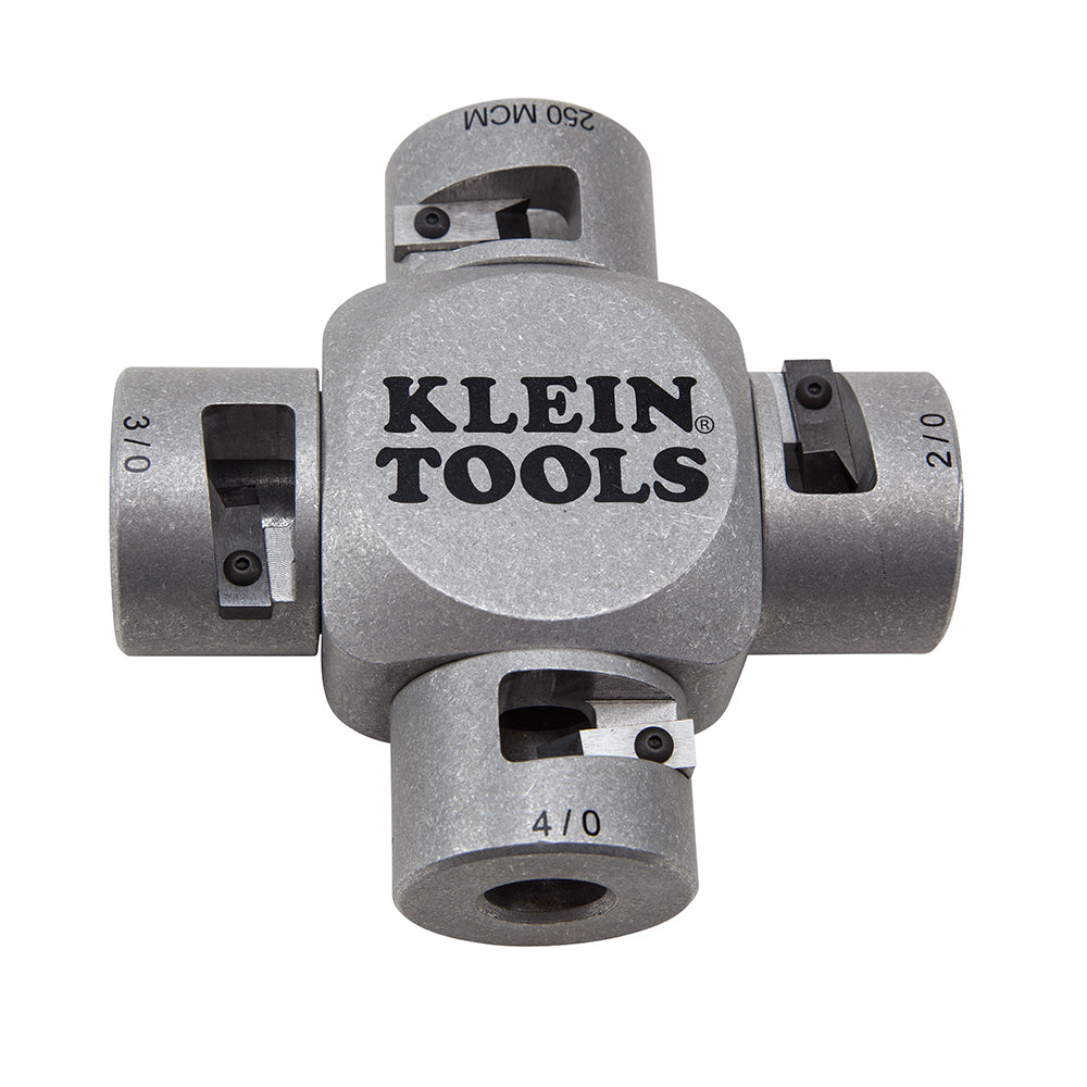 Klein 21051 Large Cable Stripper, 2/0-250 MCM, Clover Design Klein 21051