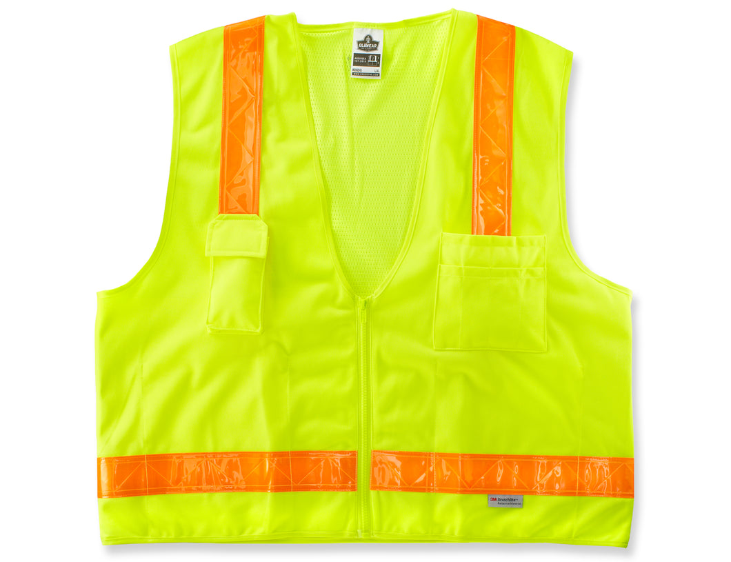 Ergodyne 21435 Surveyors Safety Vest, Yellow/Orange - X-large/Large Ergodyne 21435