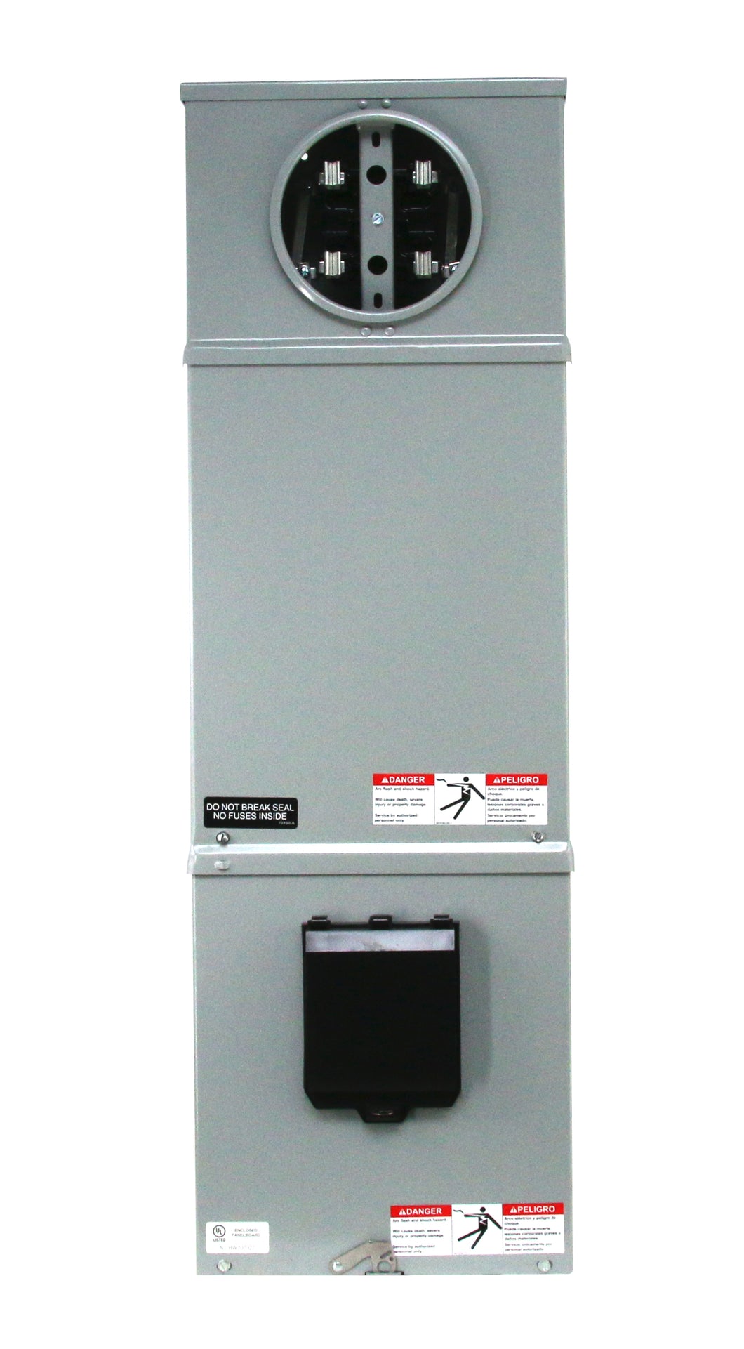 Eaton B-Line 214 MTB Meter Mains, No Distribution, 100A, 120/240VAC, Eaton B-Line 214 MTB