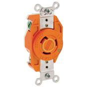 Leviton 2320-IG Locking Single IG Receptacle, 20A, 250V, 2P3W Leviton 2320-IG