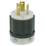 Leviton 2641 Locking Plug, 30A, 480V, 2P3W Leviton 2641