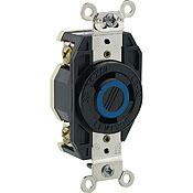 Leviton 2670 Locking Single Receptacle, 30A, 3PH 250V, 3P3W Leviton 2670