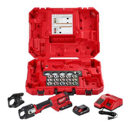 Milwaukee 2679-750C M18™ Force Logic™ 600 Mcm Cu Crimper Kit W/ 750 Mcm Expanded Jaw Milwaukee 2679-750C