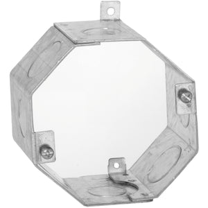 Hubbell-Raco 271 Concrete Ring, 2-1/2" Deep, 1/2" & 3/4" KOs, Metallic Hubbell-Raco 271