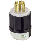 Leviton 2821 Locking Plug, 30A, 3PH Y 277/480V, 4P5W Leviton 2821