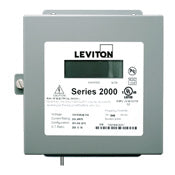 Leviton 2N208-11 Three Element Meter Leviton 2N208-11