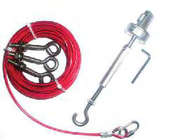 ABB 2TLA050210R0430 30M Rope Kit, Galvanized w/ Allen Key ABB 2TLA050210R0430