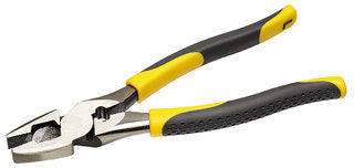 Ideal 30-3430 High-Leverage Side-Cutting Pliers With Crimping Die, 9-1/4