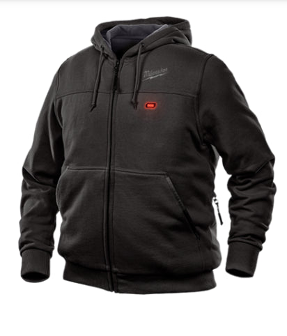 Milwaukee 302B-21XL M12 Black Heated Hoodie Kit, XL Milwaukee 302B-21XL