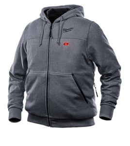 Milwaukee 302G-21L M12 Gray Heated Hoodie Kit, L Milwaukee 302G-21L
