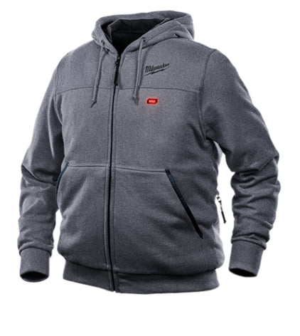 Milwaukee 302G-21L M12 Gray Heated Hoodie Kit, L Milwaukee 302G-21L