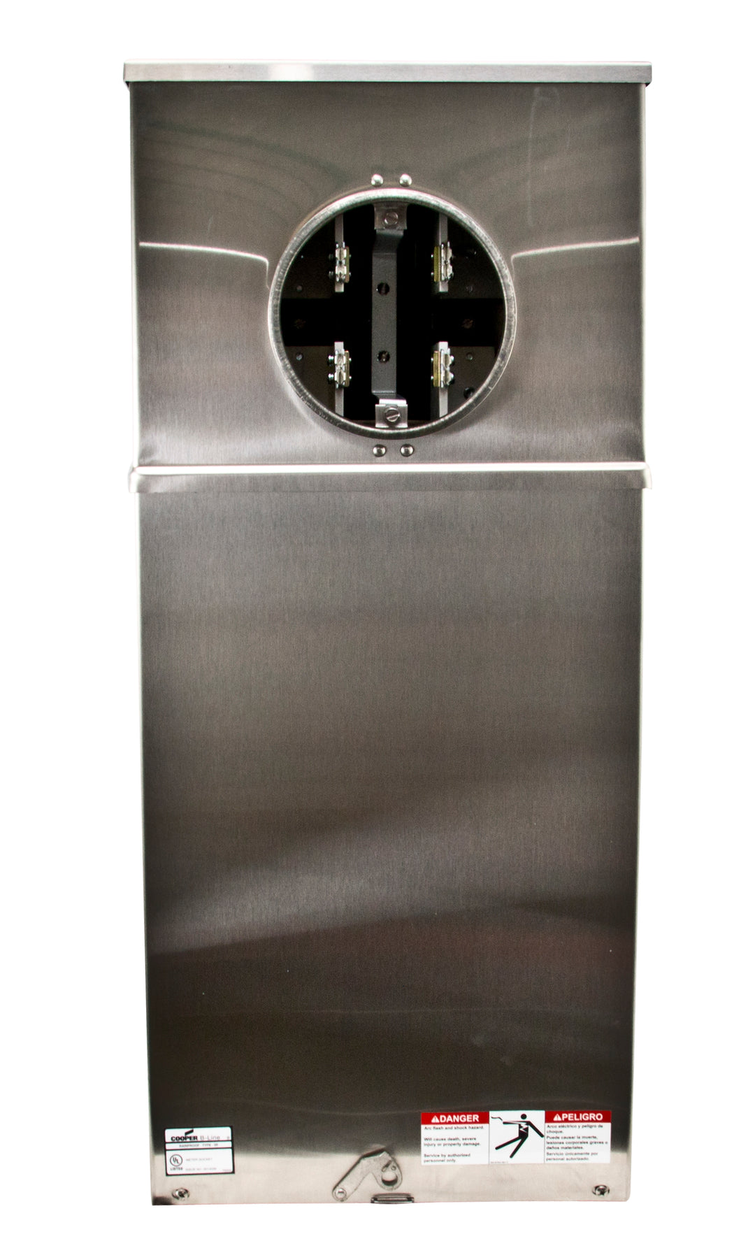 Eaton B-Line 324 N SS 400A, 1P, 4 Jaw, Meter Socket Eaton B-Line 324 N SS