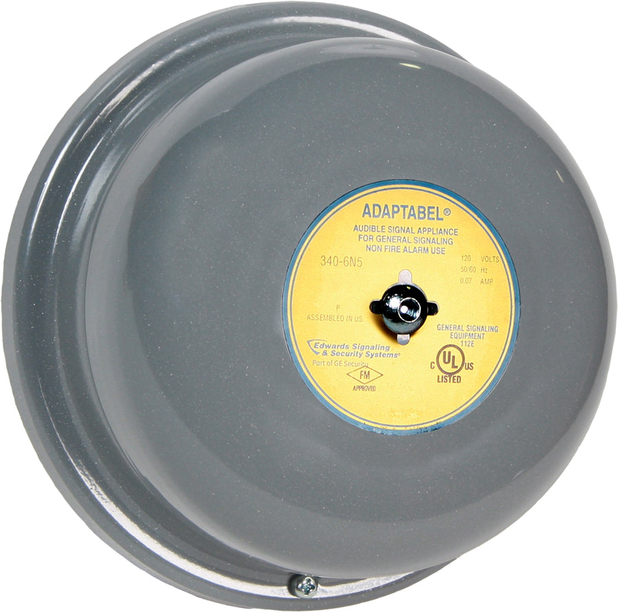Edwards 340-6N5 Vibrating Bell, 120 VAC, 6
