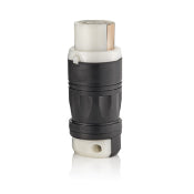 Leviton 3762C 50 Amp, 250 Volt DC/600 Volt AC, Non-NEMA Connector Leviton 3762C