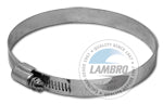 Lambro 381 Galvanized Worm Gear Clamp, 6