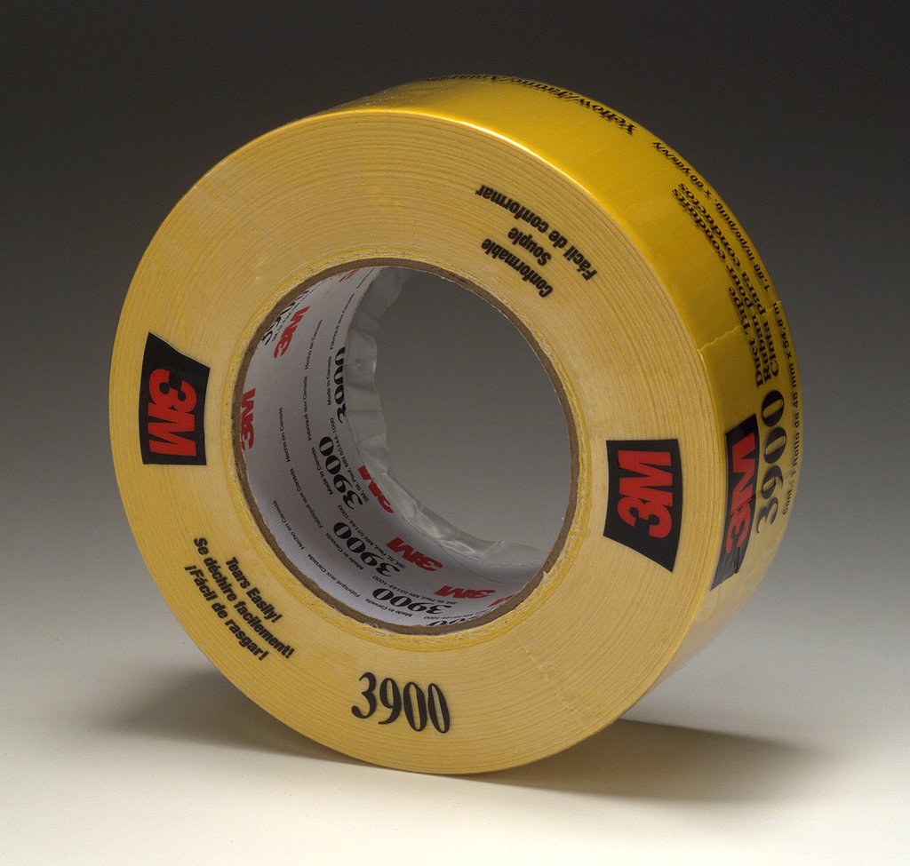3M 3900-Yellow 3M 3900-Yellow Duct Tape Yellow, 48 3M 3900-Yellow