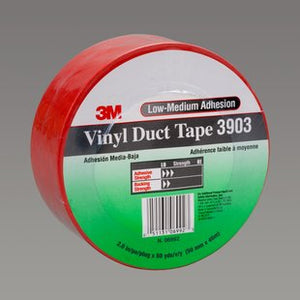 3M 3903 3m Vinyl Duct Tape 3903 Red 2 In X 50 Yd 3M 3903