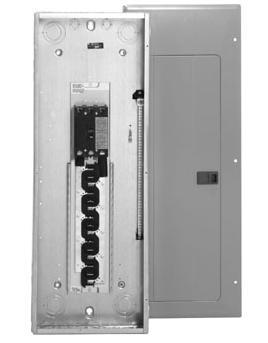 Eaton 3BR3042B150 Load Center, Main Breaker, 150A, 120/208/240VAC, 3P, 30/42, NEMA 1 Eaton 3BR3042B150