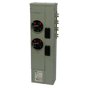 Eaton 3MM212R 125A, Residential Meter Stack, 2 Socket Eaton 3MM212R