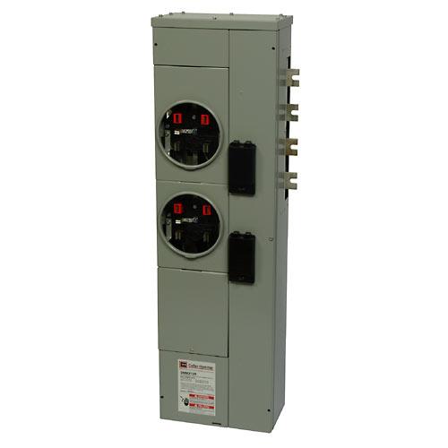 Eaton 3MM212R 125A, Residential Meter Stack, 2 Socket Eaton 3MM212R
