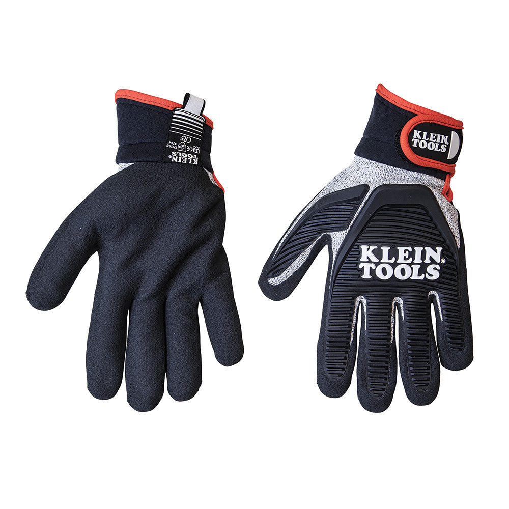 Klein 40225 Journeyman Cut 5 Resistant Gloves, Extra Large Klein 40225