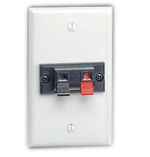 Leviton 40951-1PW ingle Spring Clip Wallplate 1g Leviton 40951-1PW