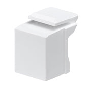 Leviton 41084-BW Snap-In Blank, Quickport Module, White, Bag of 10 Leviton 41084-BW