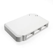 Leviton 41296-MMW Multimedia Outlet System, 6 Port, Surface Mount Housing, White Leviton 41296-MMW