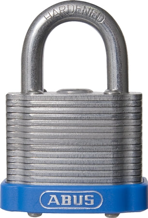 Abus 41611 Blue Laminated Steel Padlock, 23/64