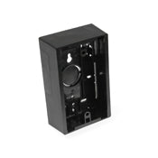 Leviton 42777-1EB Surface-Mount Back Box, 1-Gang, Black, Fire Retardant  Phenolic Leviton 42777-1EB