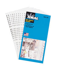 Ideal 44-107 Wire Marker Booklet Ideal 44-107