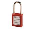Ideal 44-916 Safety Lockout Padlock, Red Ideal 44-916