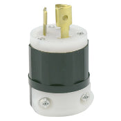 Leviton 4720-C Locking Plug, 15A, 125V, 2P3W Leviton 4720-C