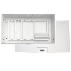 Leviton 47605-MDU MDU Compact Structured Media Enclosure, Cover, 14.4"Hx 8"Wx3.71"D Leviton 47605-MDU