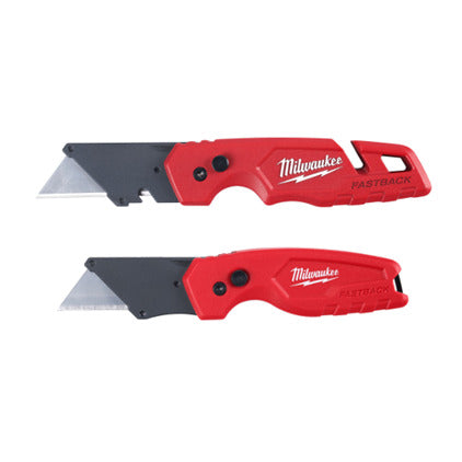 Milwaukee 48-22-1503 FASTBACK™ w/ Storage & FASTBACK™ Compact Knife Set  Milwaukee 48-22-1503