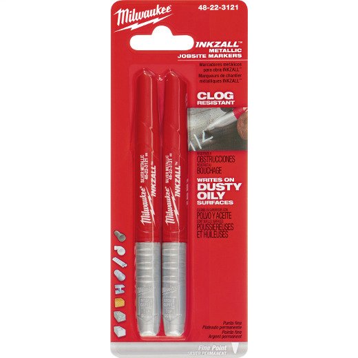 Milwaukee 48-22-3121 Clog Resistant Marker Tip, 2-Pack Milwaukee 48-22-3121