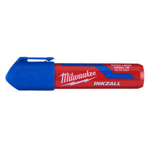 Milwaukee 48-22-3267 INKZALL (12) Extra Large Chisel Tip Blue Marker Milwaukee 48-22-3267