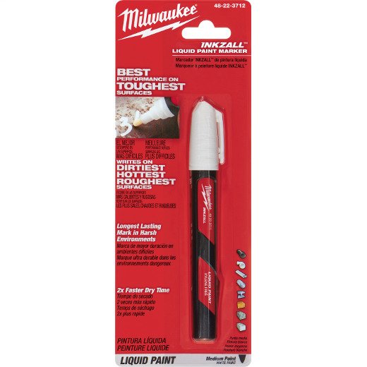 Milwaukee 48-22-3712 MILW 48-22-3712 1PK WHT PAINT MRKR Milwaukee 48-22-3712