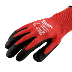 Milwaukee 48-22-8932 Red Dipped Work Gloves - Large Milwaukee 48-22-8932
