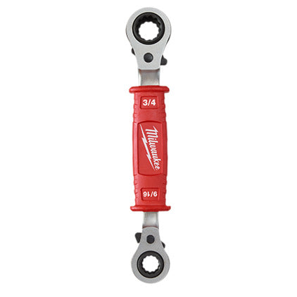 Milwaukee 48-22-9212 4in1 Insulated Ratcheting Box Wrench Milwaukee 48-22-9212